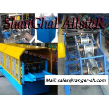 Shanghai-Allstar quadratische Fallrohr Roll Umformmaschine / Formen /downspout Maschine zum Verkauf